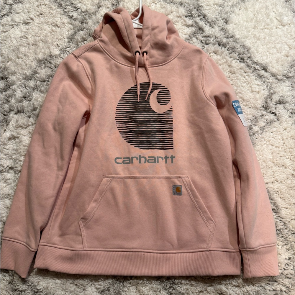 Carhartt Women's Rain Defender Relaxed Fit Midweight Sweatshirt size Large